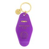 Weekend Car Keychain
