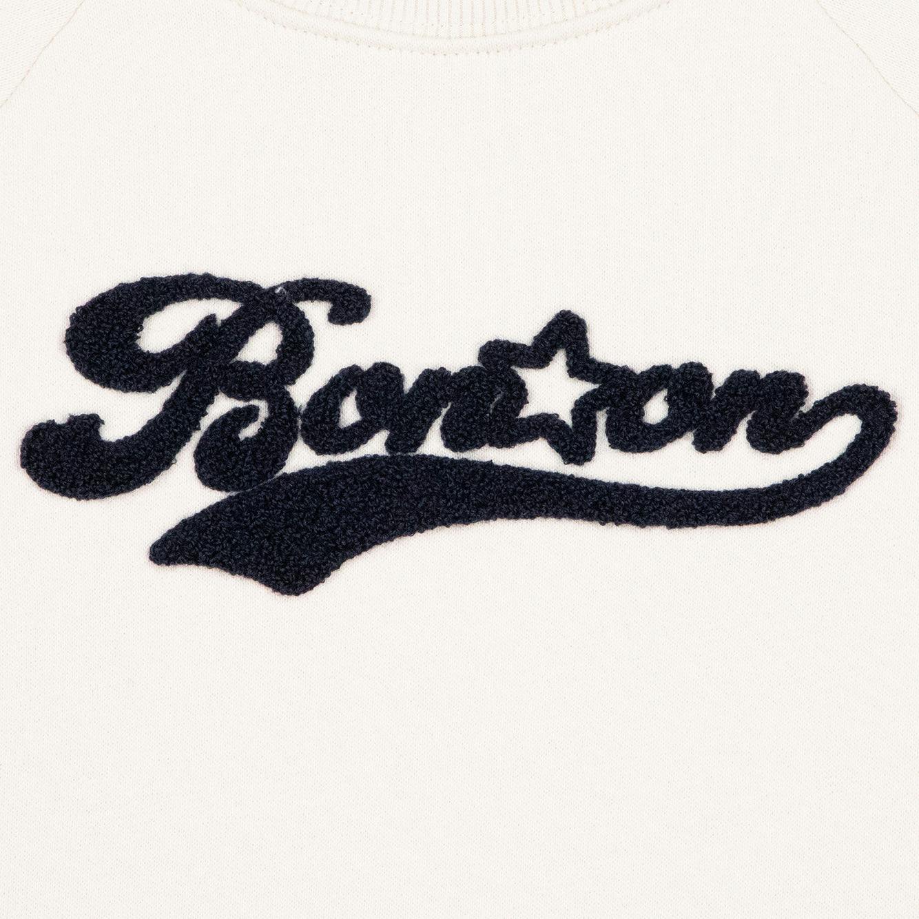 BONTON Sandy Logo Sweatshirt - Milk