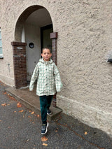 Fishtail Rain Jacket | Fern Plaid