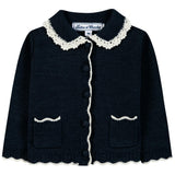 TARTINE ET CHOCOLAT Jackie Baby Cardgian - Marine