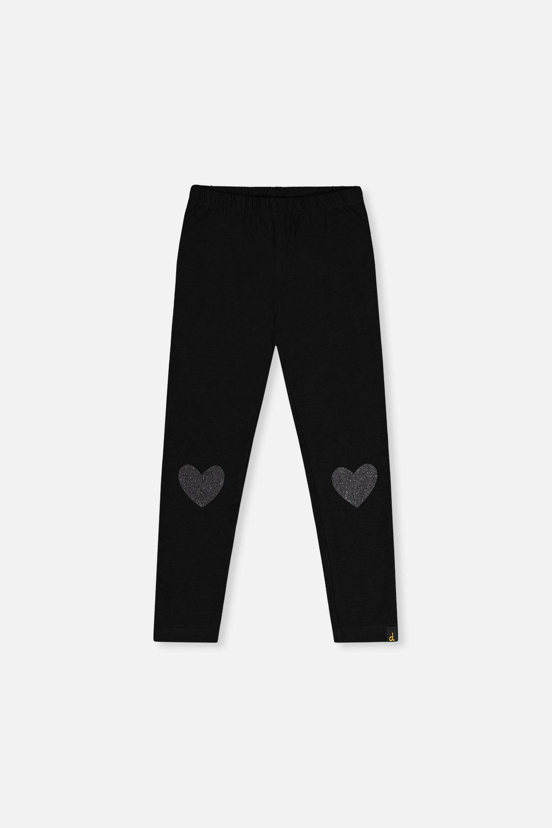 Organic Cotton Leggings Black
