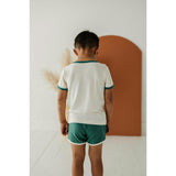 Retro Shorts Sea Pine