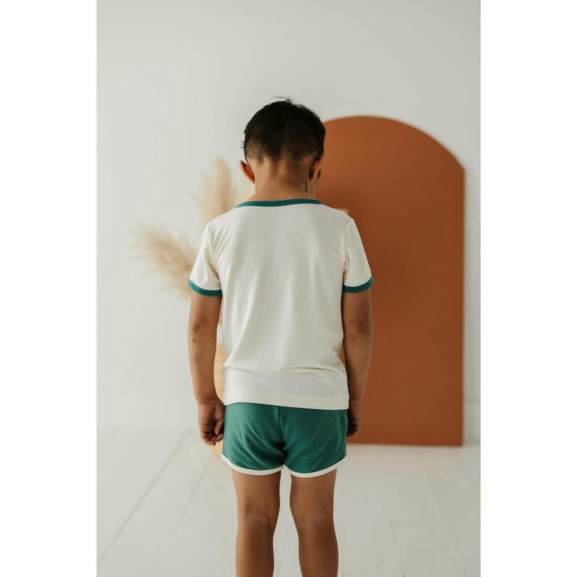 Retro Shorts Sea Pine