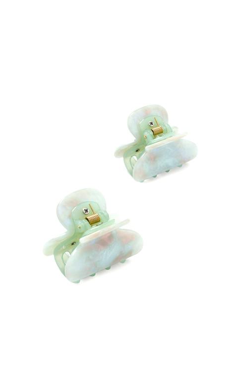 Twin Heirloom Claws in Astral Mint