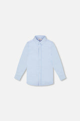 Long Sleeve Button Down Shirt Pale Blue