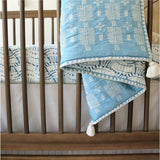 Crib Sheet (Indigo)