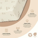 Organic Cotton Fitted Crib Sheet