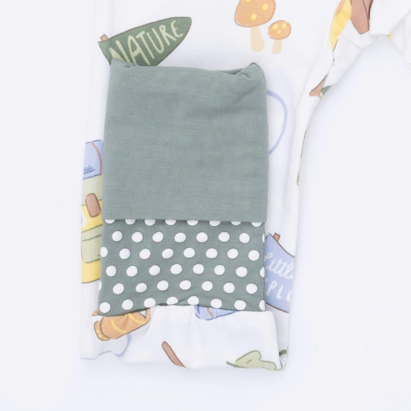 Camping Blue - Convertible Romper