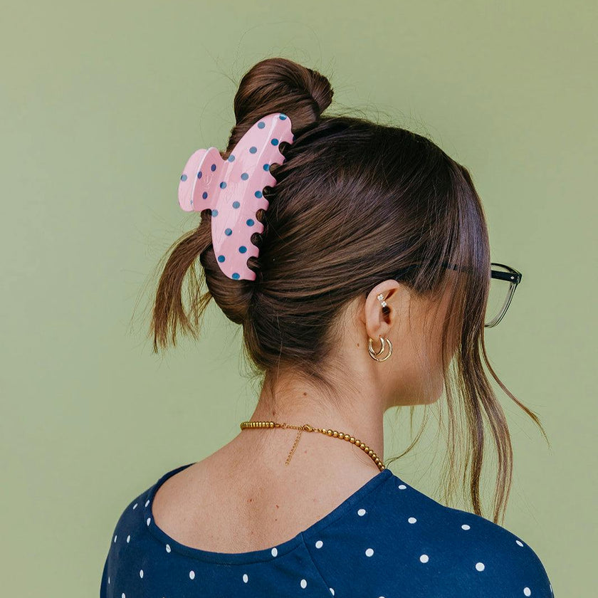 POLKA DOT & STRIPED OVERSIZED CLAWS