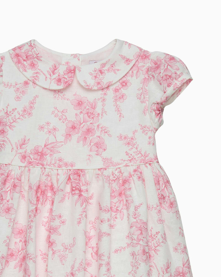 Baby Kate Floral Linen Dress