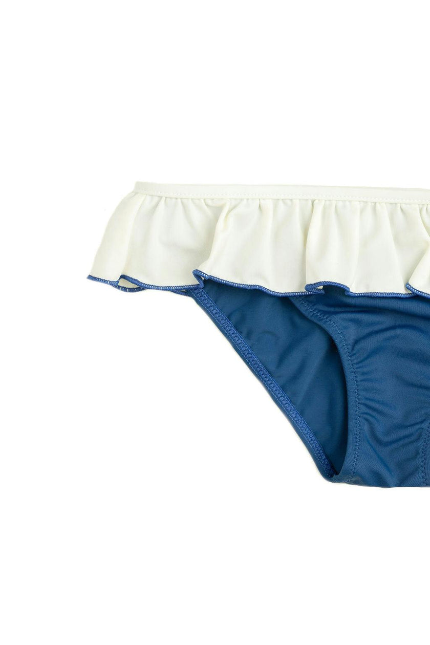 Leila Bikini Night Blue And Ivory