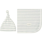 Organic Swaddle Blanket & Hat Set