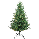 4.5-Foot Warm White LED Jackson Pine Tree