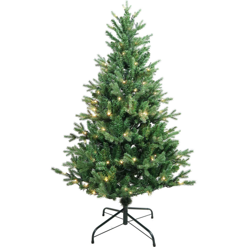 4.5-Foot Warm White LED Jackson Pine Tree