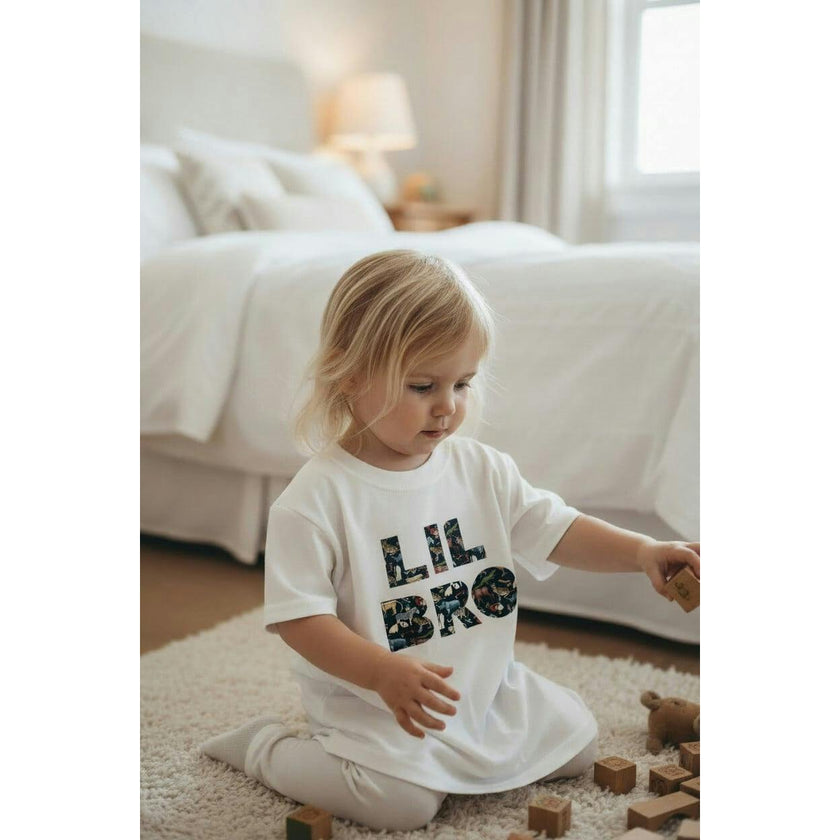 Liberty of London Children's Lil Bro T-Shirt, Pink
