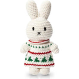 Miffy in Christmas Crochet Dress