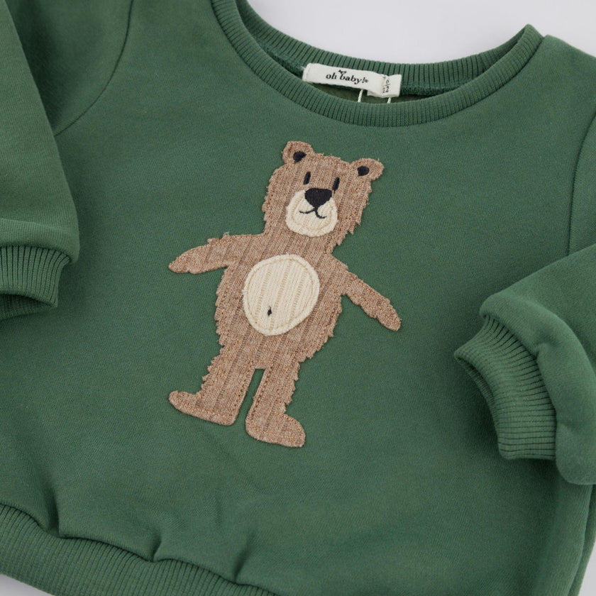 Shaggy Applique Brooklyn Boxy