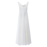 White Lenelle Rose Applique Gown