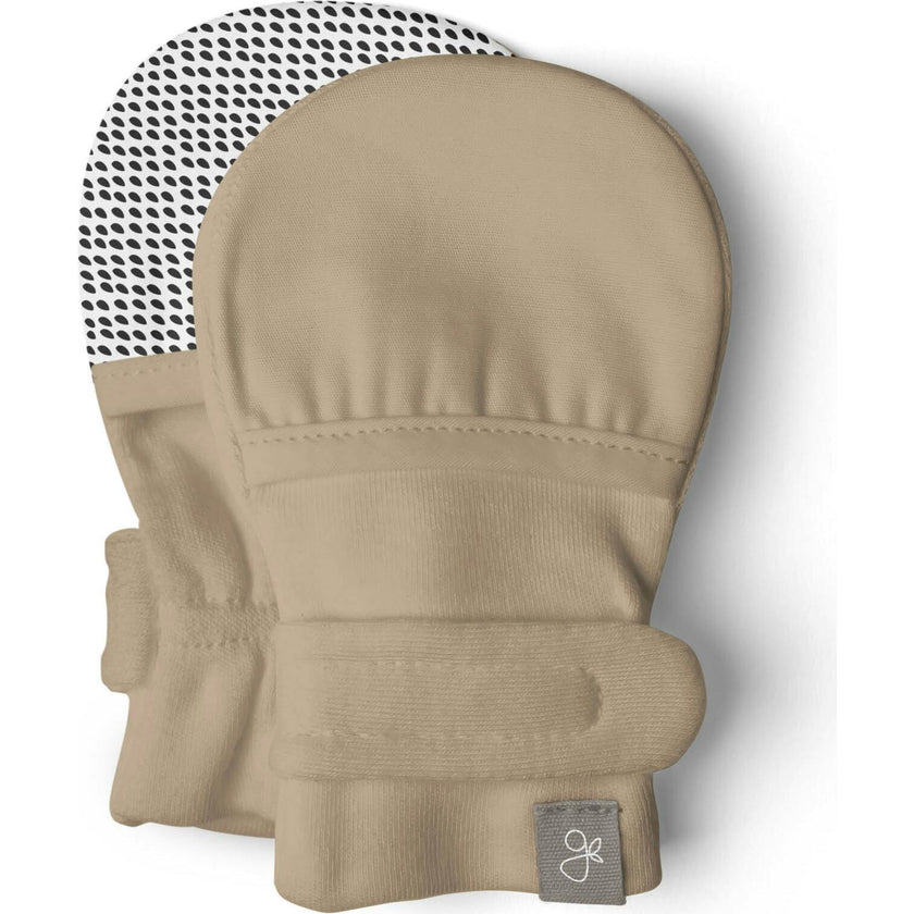 STAY ON MITTS | SANDSTONE — Bamboo Organic Cotton Blend