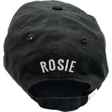 Custom Embroidered Dog Outline Hat, Natural