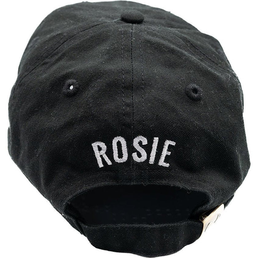 Custom Embroidered Dog Outline Hat, Natural