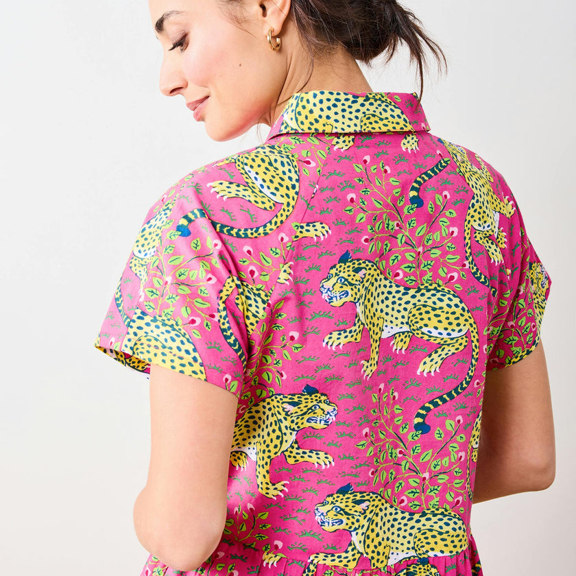 Bagheera - Easy Elegance Dress - Hot Pink