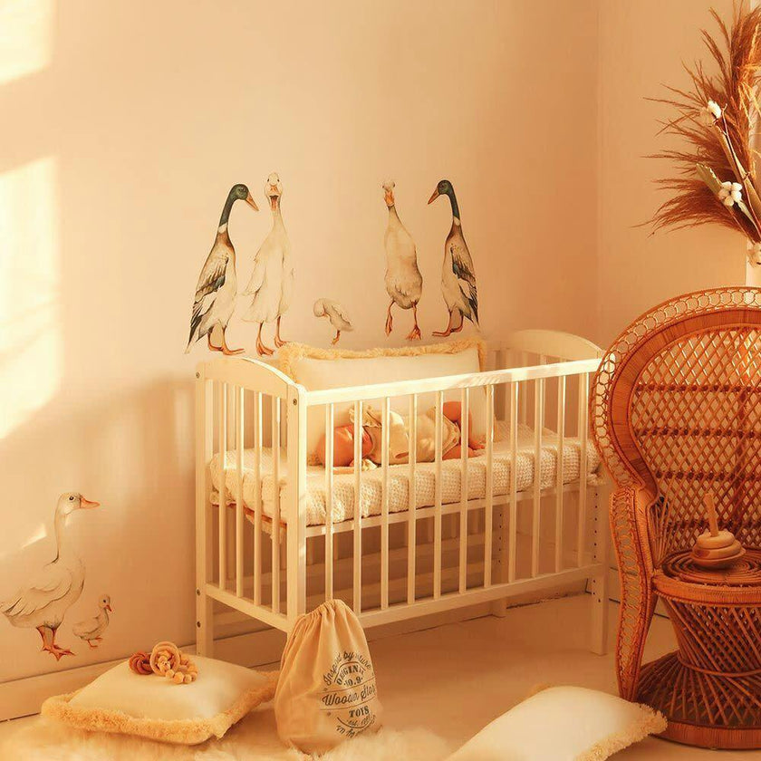 White Ducks Return To Innocence Wall Decal Set