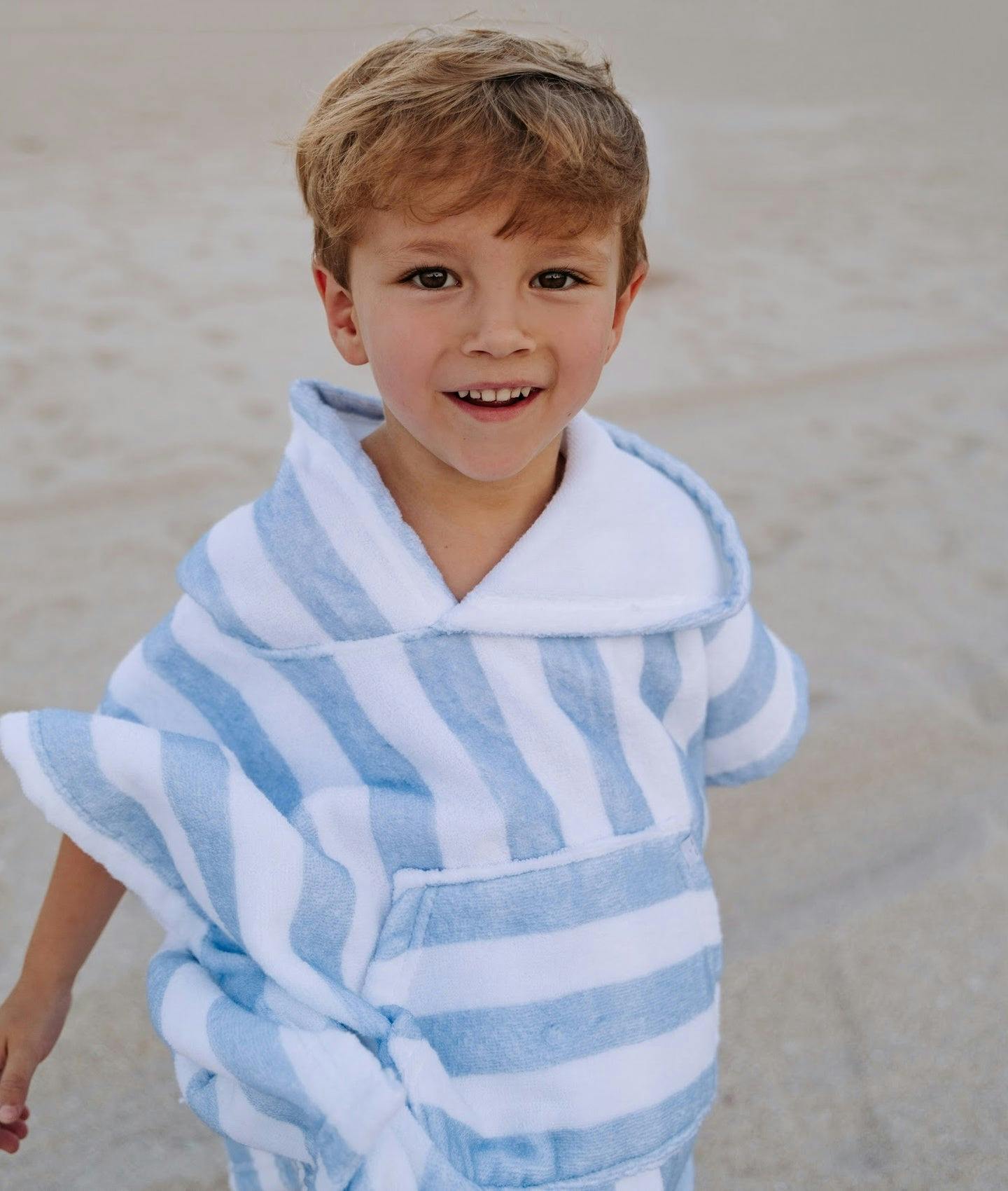 Stripes Bath Poncho