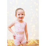 Ballet Bows High Waist Short, Pink