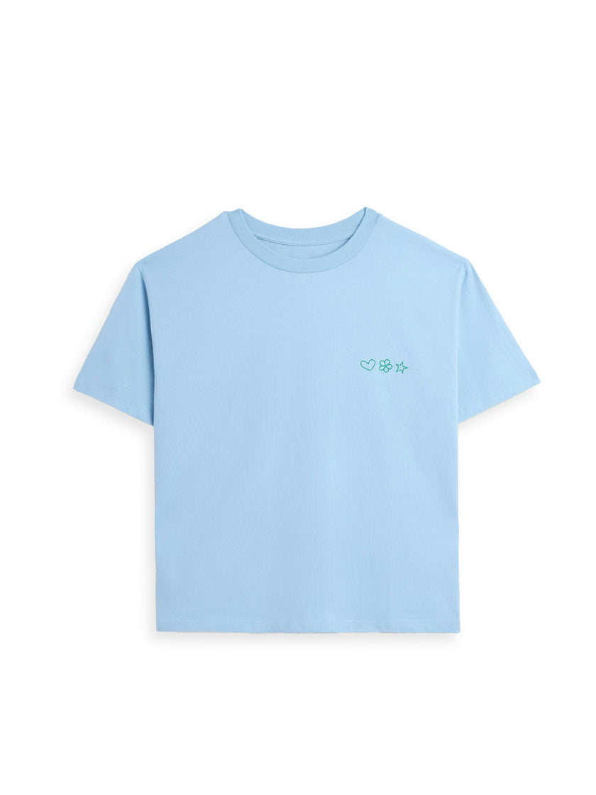 women's t-shirt – go outside look inside
