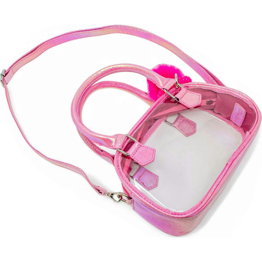 Girl's Game Day Glam Clear Crossbody Handbag