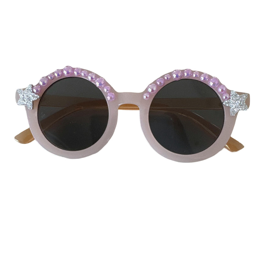 Lavender Stars Alina Round Sunnies