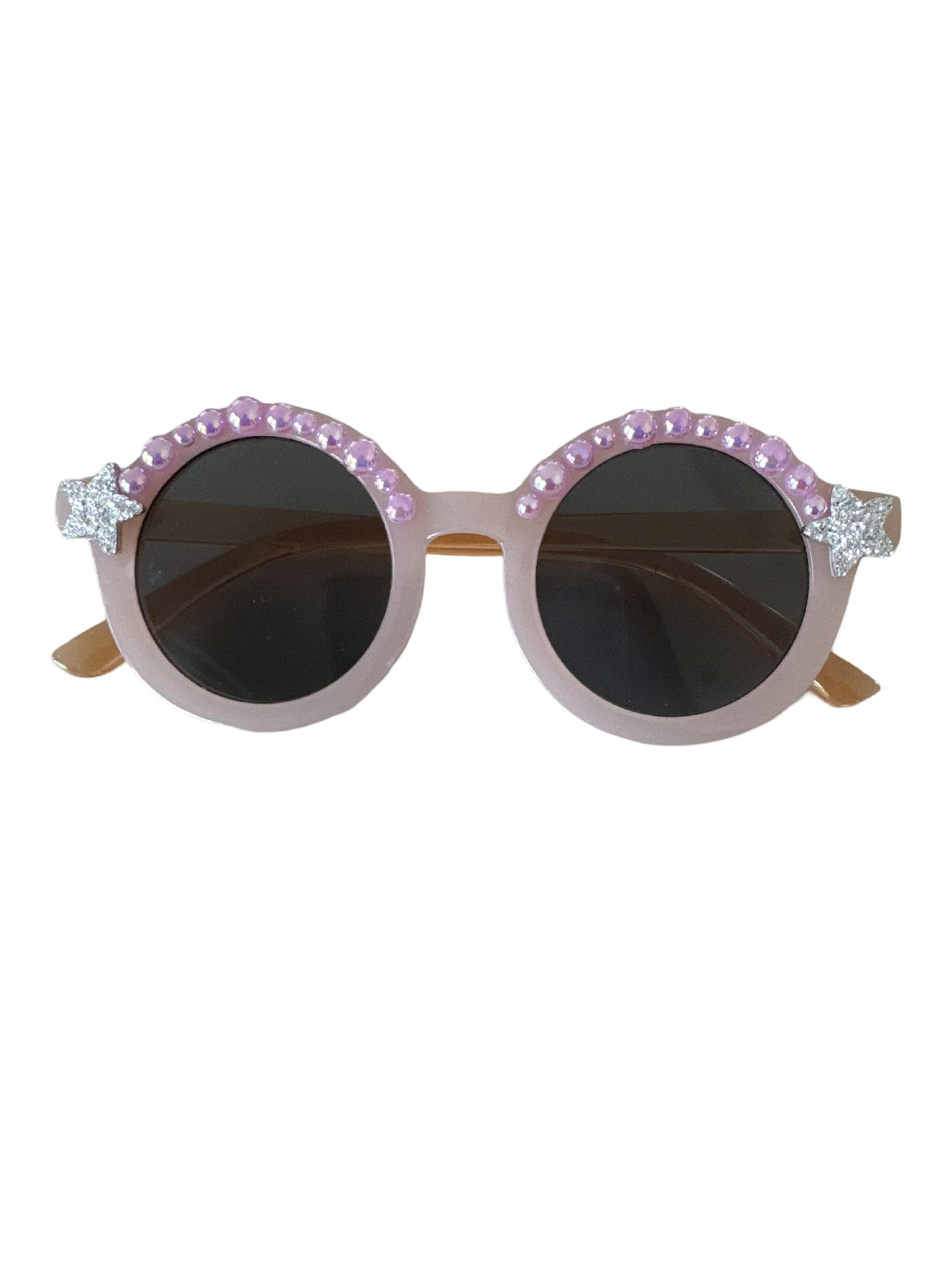 Lavender Stars Alina Round Sunnies
