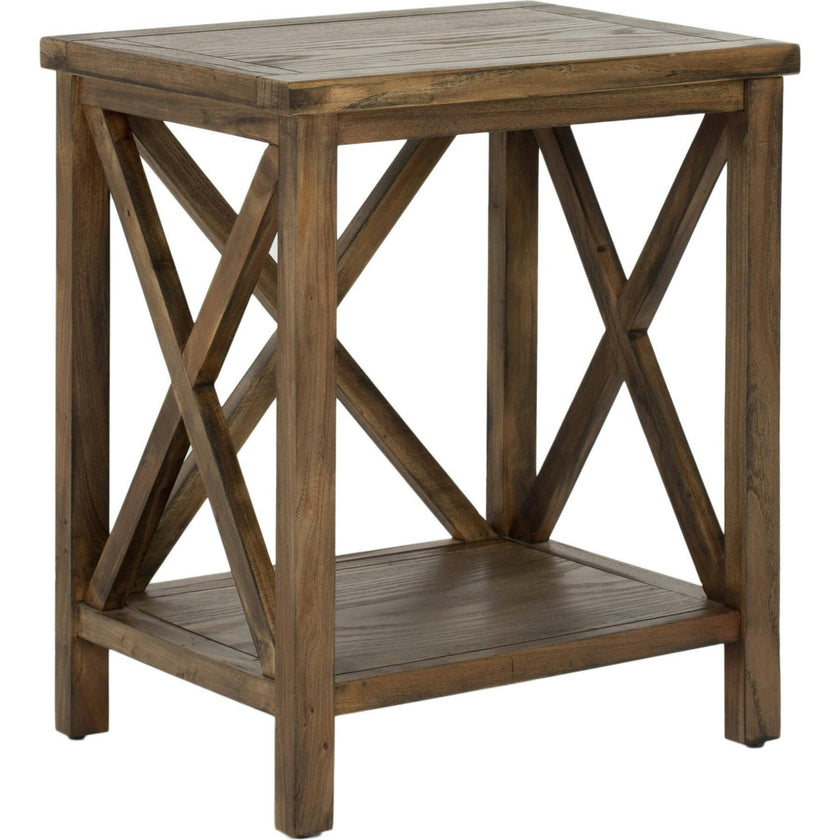 Candence Cross Back End Table