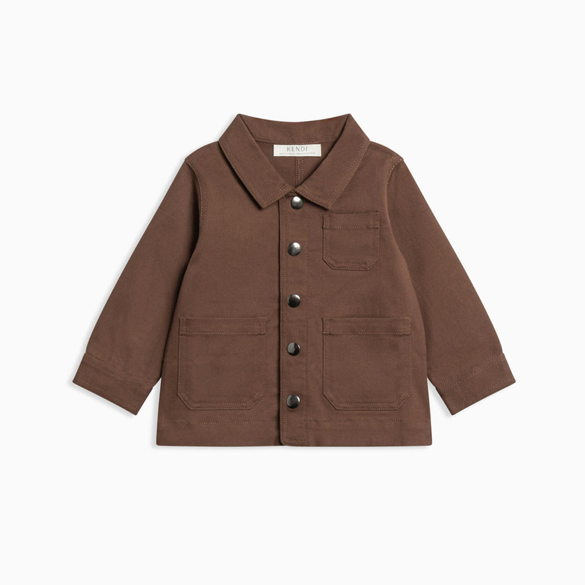 Denver Twill Chore Jacket Chestnut
