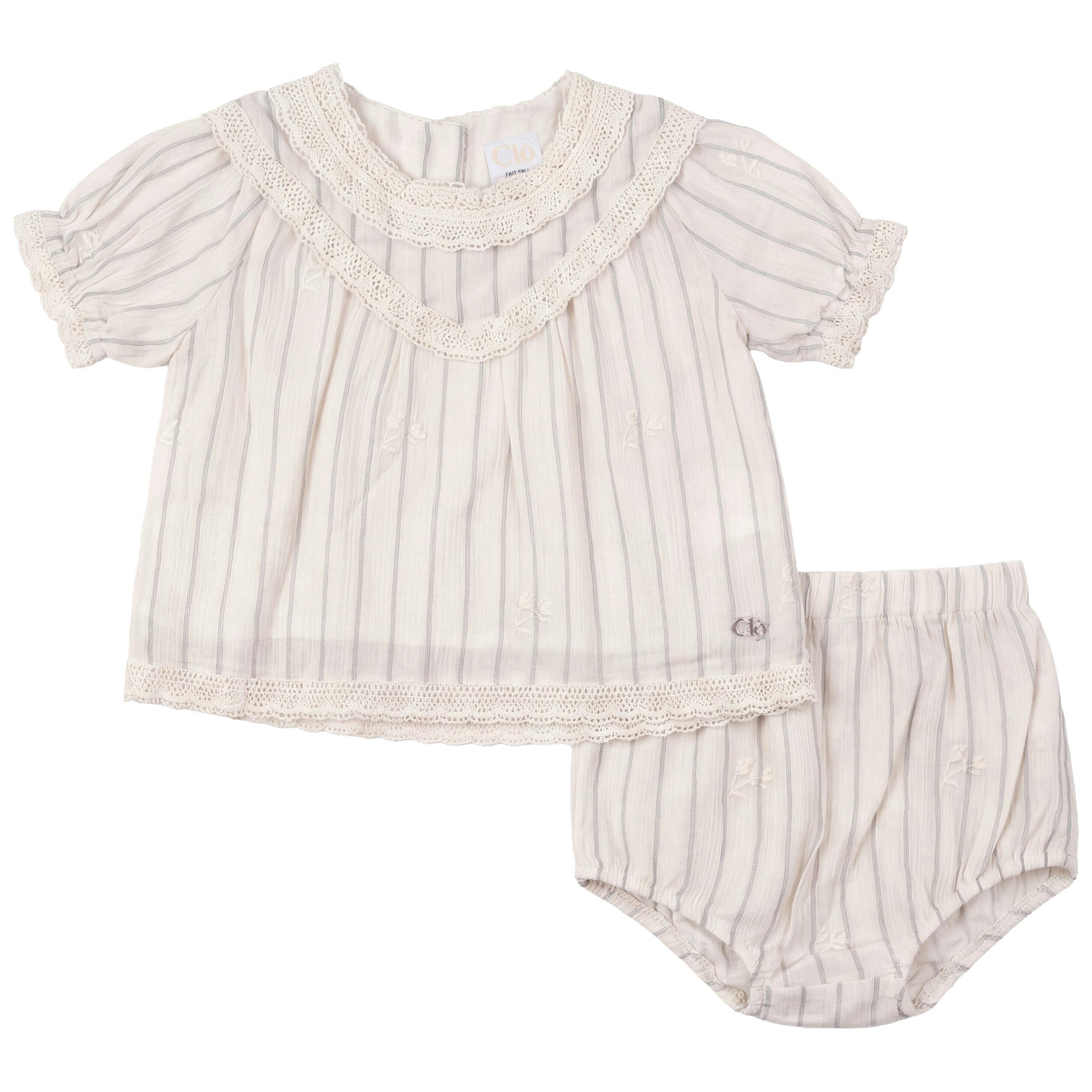 Woven Two Piece With Lace