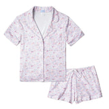 Hamptons Women’s Button Front Short Pajama Set