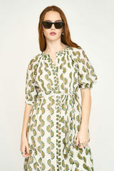Somerset Dress in Dill Orchard Road