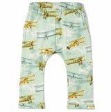 Vintage Planes Organic Cotton Baby Jogger Pants