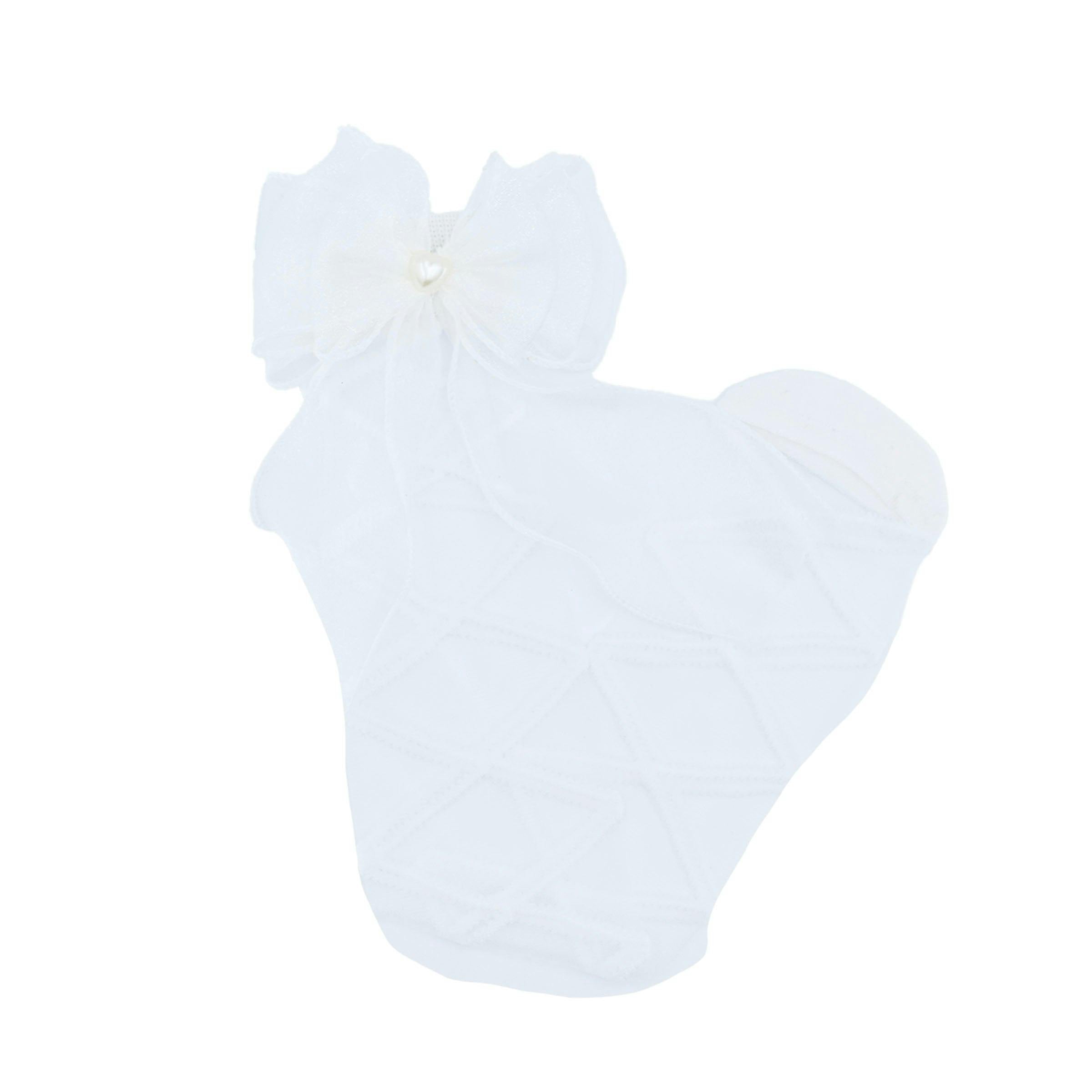 Tulle Tie Wrap Heart Socks