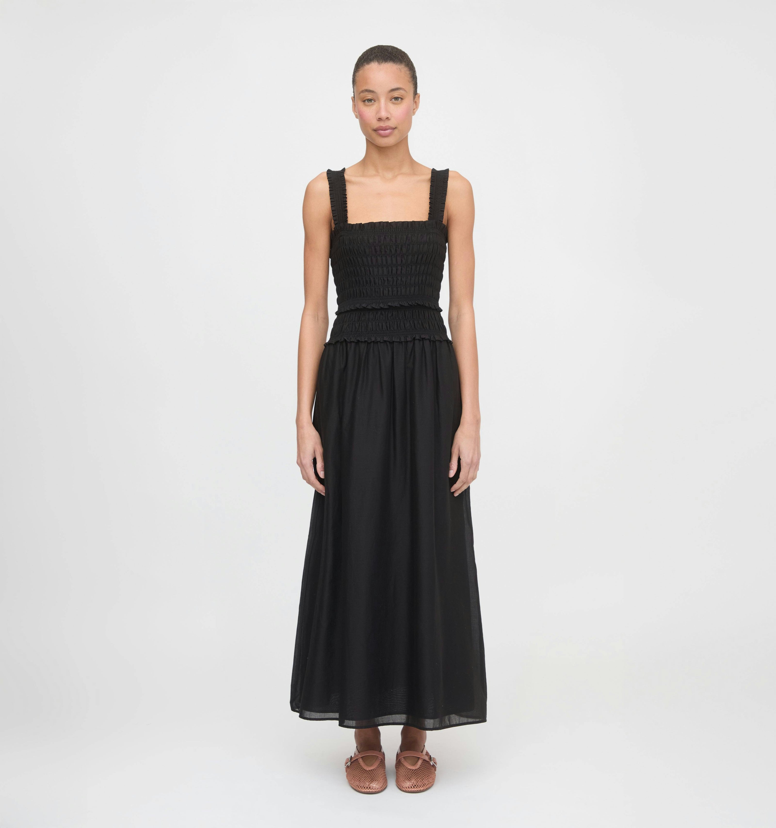 The Azalea Maxi Nap Dress - Black