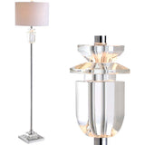 Aria 63" Crystal/Metal LED Floor Lamp
