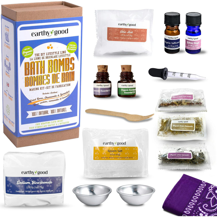 Bath Bomb Kit for Grown-Ups
