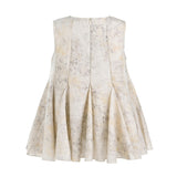 Marble Pleated Two-Piece Set