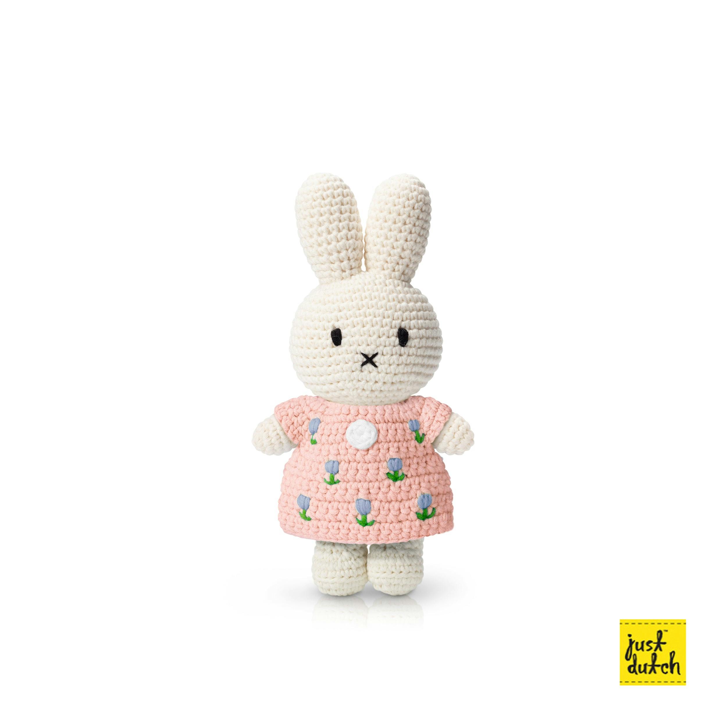 Miffy Tulip Crochet Doll Handmade