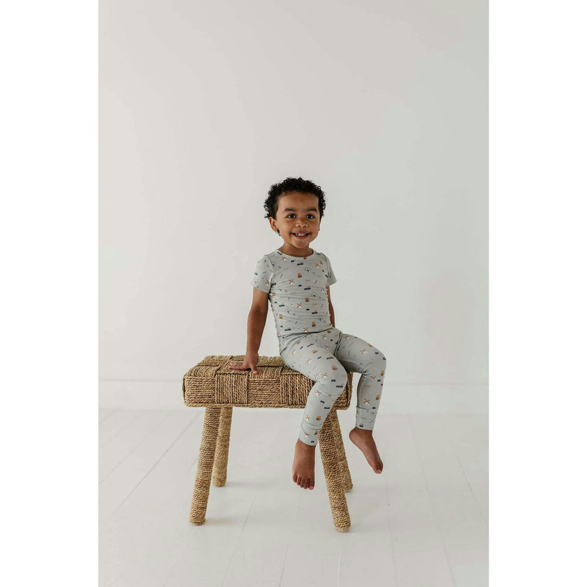 Short Sleeve Lounge Set