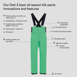 Dait 3 layer all season bib pants