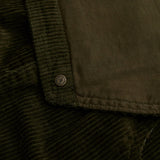 Khaki Chunky Cord Dress