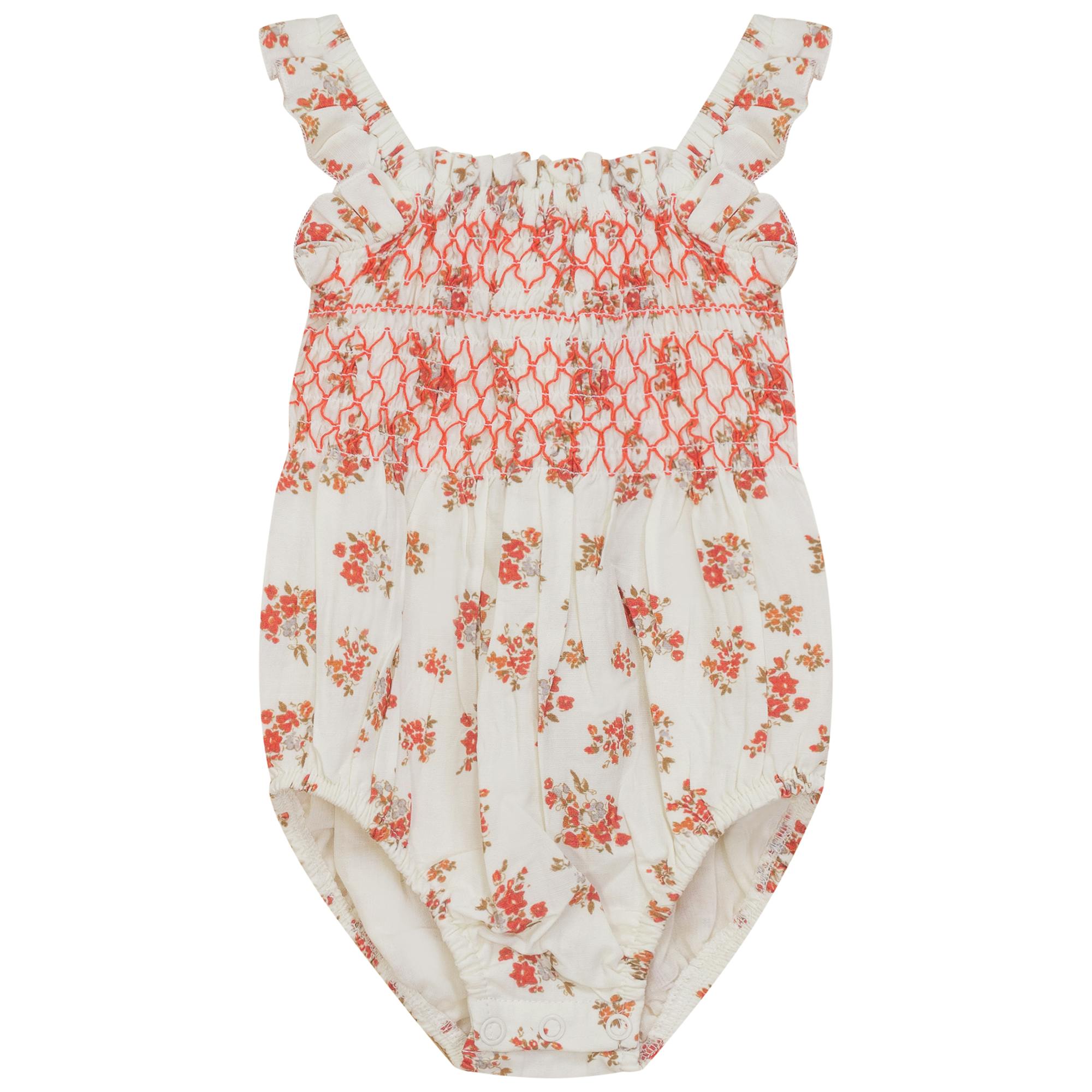 Floral Bubble Romper