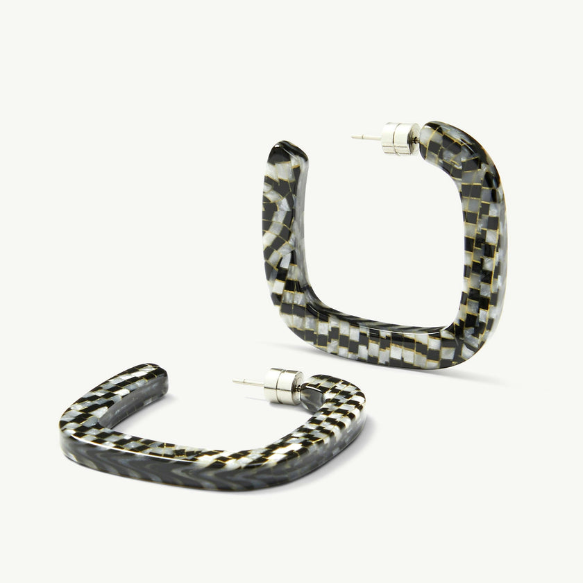Midi Square Hoops